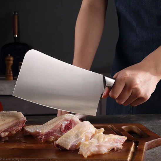 couteau de boucher du set de couteaux de cuisine tranche poulet