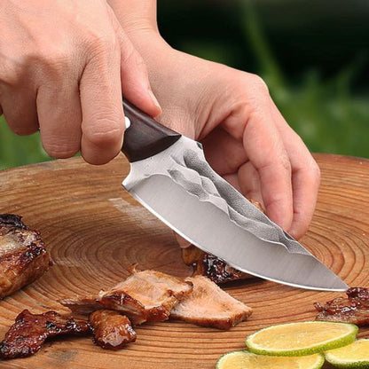 couteau de cuisine viande cuite