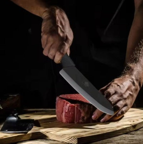 couteau en céramique tout noir