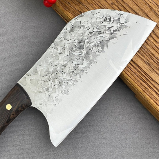 couteau japonais haut de gamme avec lame forgée main