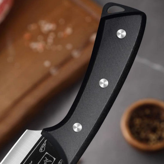 couteau japonais haut de gamme manche en bois