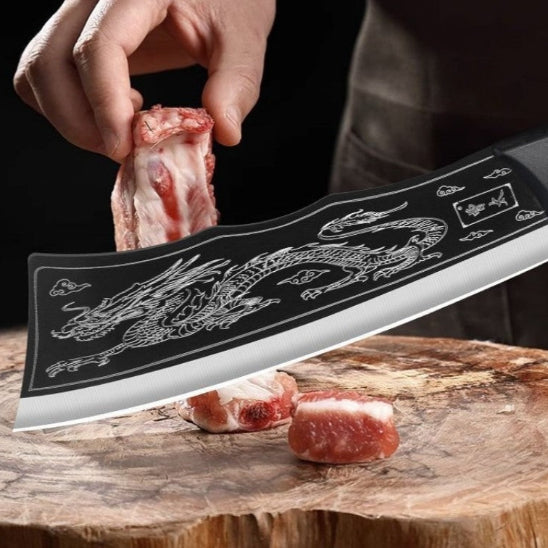 couteau japonais haut de gamme pour trancher les os