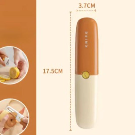 couteaux céramique orange blanc sécurisé