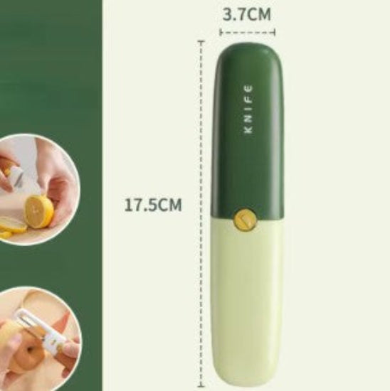 couteaux céramique vert blanc sécurisé