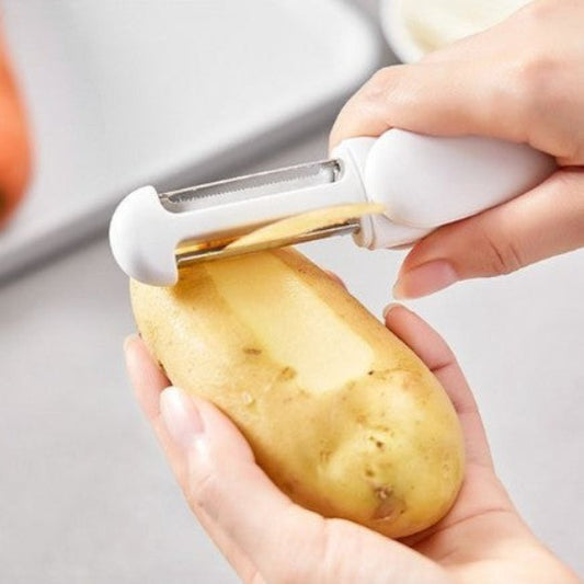 économe cuisine multifonction blanc