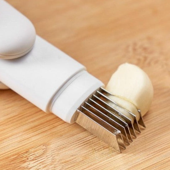 économe cuisine tranche ail