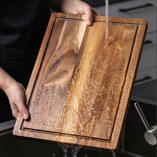 Ensemble de 3 planches à découper en bois