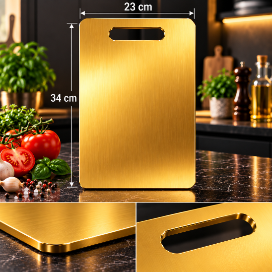 grande-planche-a-decouper-inox-doree-planx-gold-34-x-23-cm-avec-poignee-integree