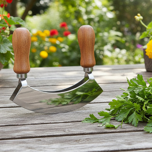 hachoir à herbes acier inox