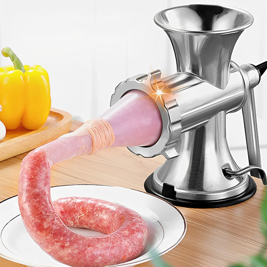 hachoir a viande fabrique des saucisses maison