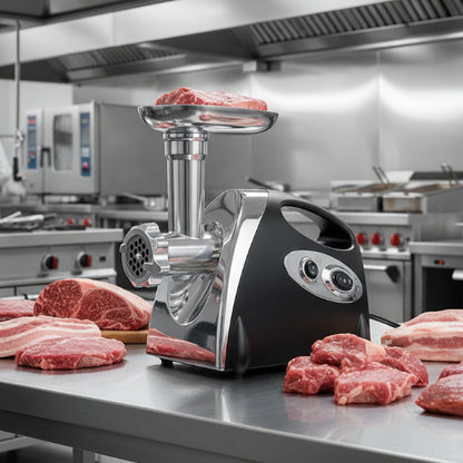 hachoir électrique design noir