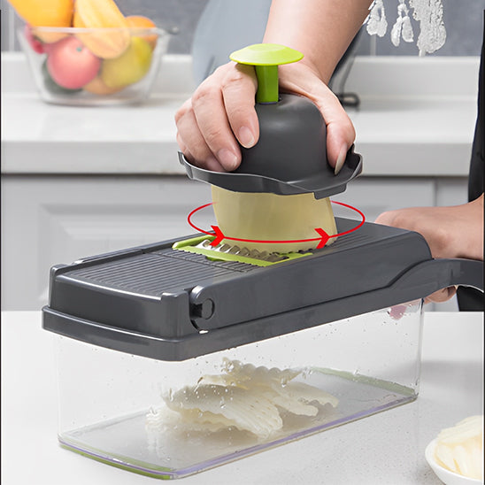 mandoline cuisine 16 en 1 fait chips de pomme de terre