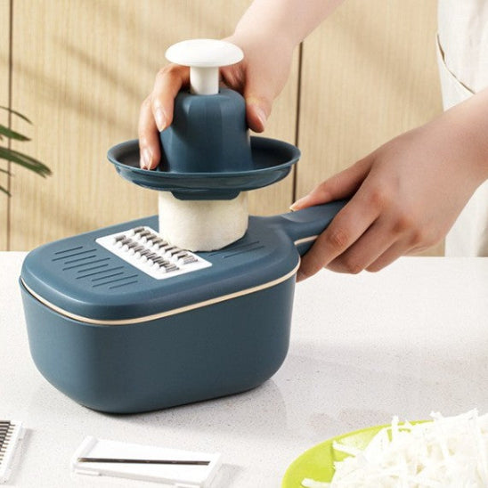 mandoline cuisine bleu marine