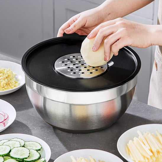 mandoline cuisine saladiers 5 pieces pratique