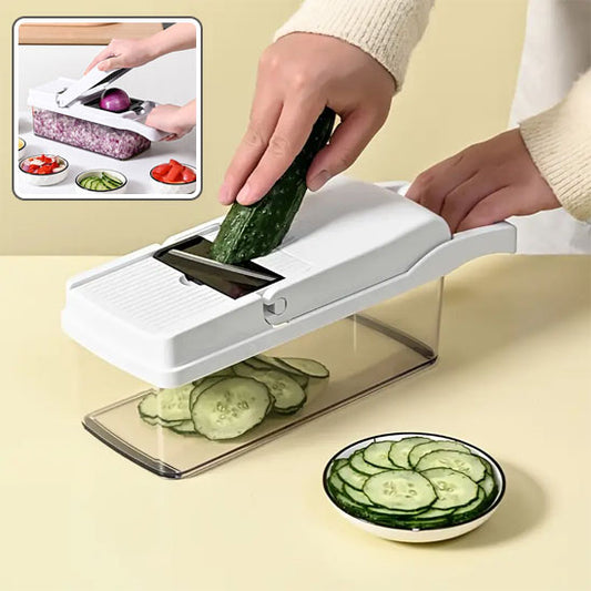 mandoline cuisine tranche finement concombre