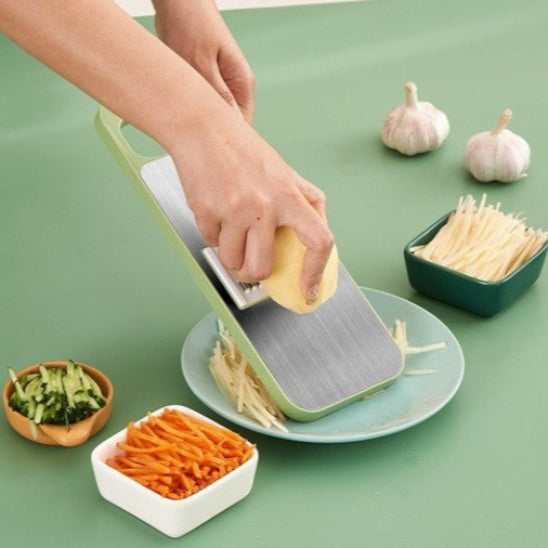 mandoline cuisine verte grise