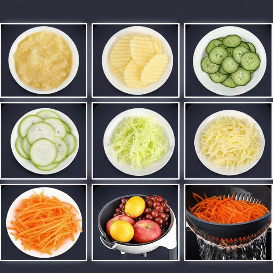 mandoline de cuisine 7 lames