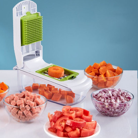 mandoline professionnelle cuisine verte tranche carotte