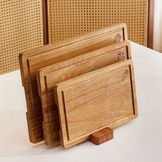 Planche à découper bois d'acacia 40 x 30 cm