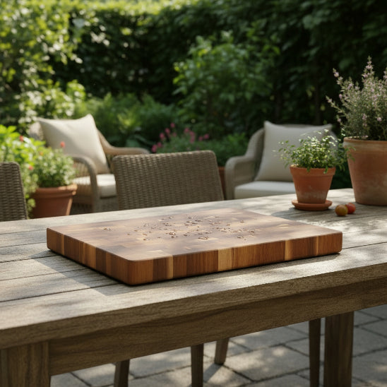 planche à découper bois assez gros format