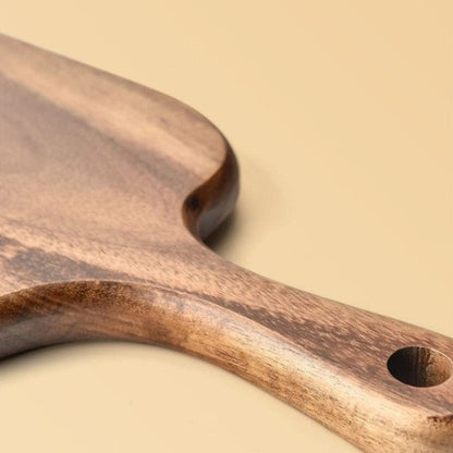 planche à découper bois manche en bois acacia
