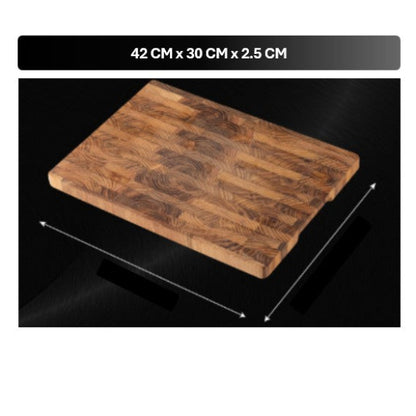 planche à découper bois massif 42x30