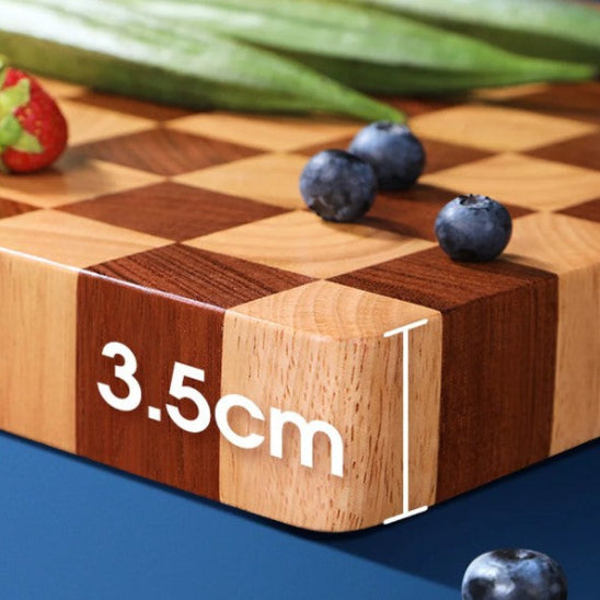 planche à découper damier épaisseur 3.5cm