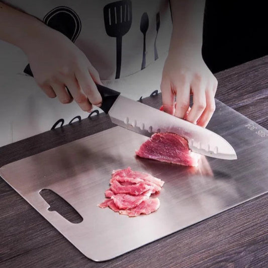 planche à découper en inox 304