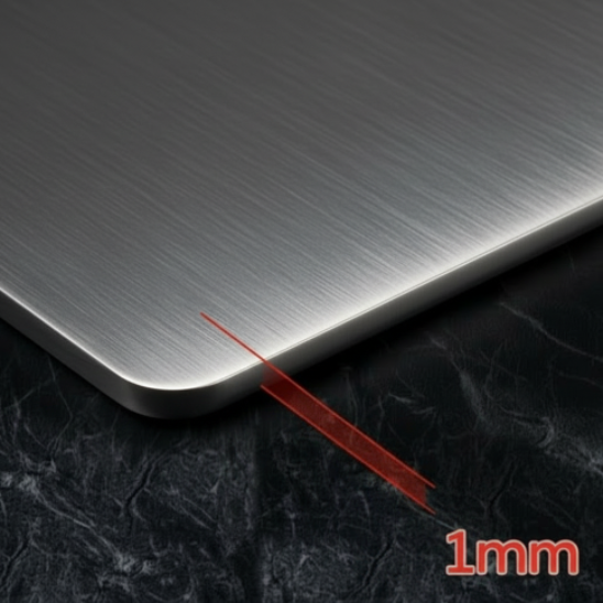 planche a découper inox 1mm épaisseur