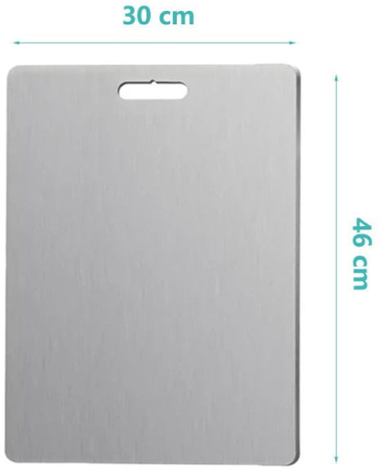 planche à découper inox 30 46 1