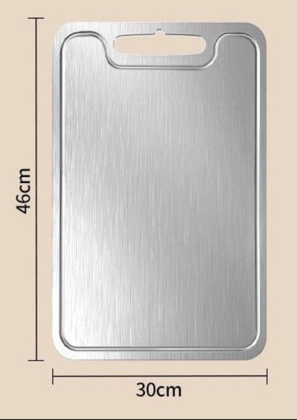 planche a découper inox 46x30cm