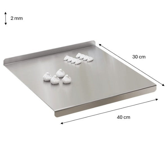 planche à découper inox adaptable en acier
