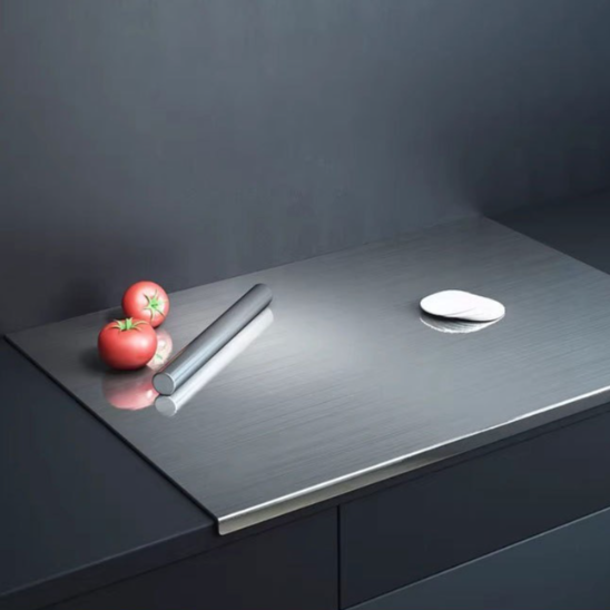 planche à découper inox dans belle-cuisine