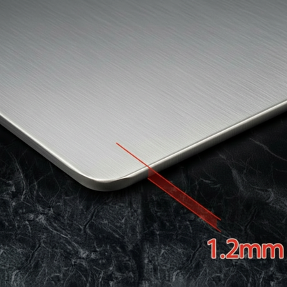 planche a decouper inox épaisseur 1,2