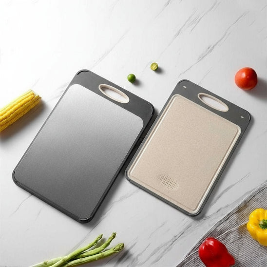 planche à découper inox petite et grande