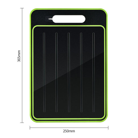 planche à découper noire dimensions