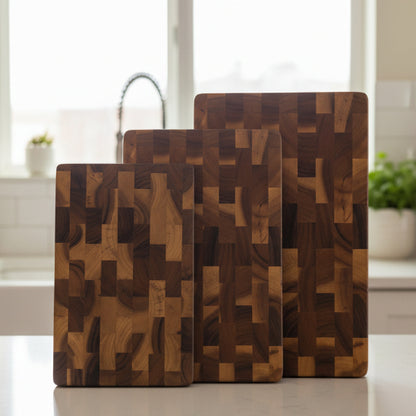 planche à découper professionnelle en bois lot de 3 
