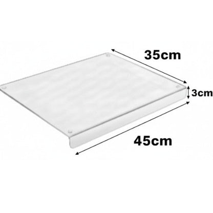 planche à découper sur plan de travail 45 x 35 x 5