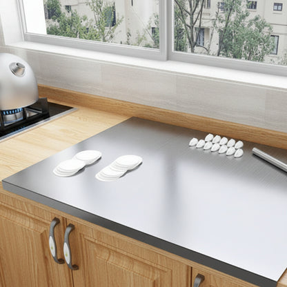 planche à découper sur plan de travail s'adapte sur cuisine 