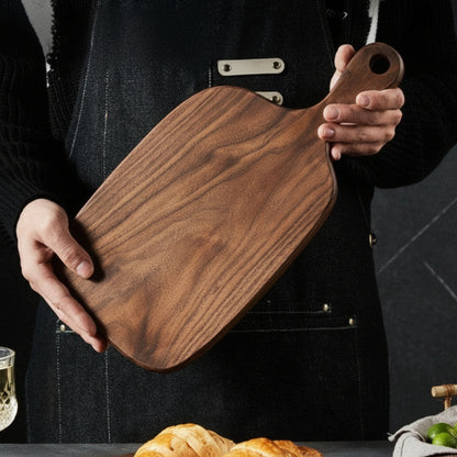 planche en bois à découper en bois de noyer