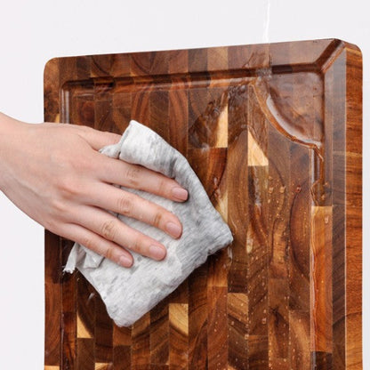 planche en bois à découper facile à nettoyer