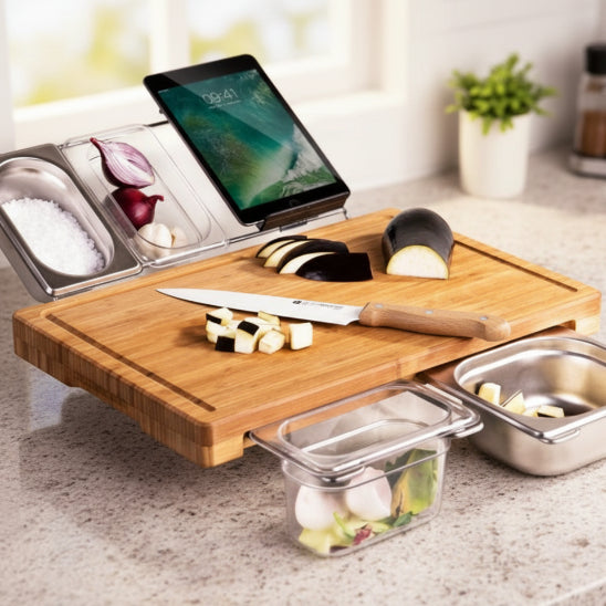 planche en bois à découper spécial organisation