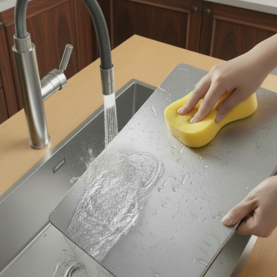 planche inox 2mm nettoyage