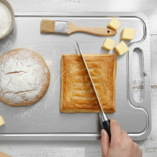 planche inox cuisine boulangerie