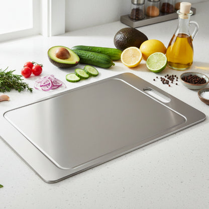 planche inox en acier inoxydable 304 sous l'eau