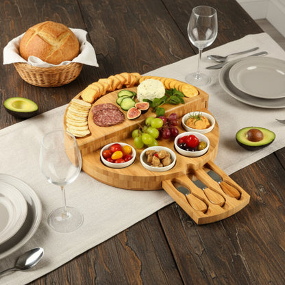 plateau charcuterie fromage bien presenté