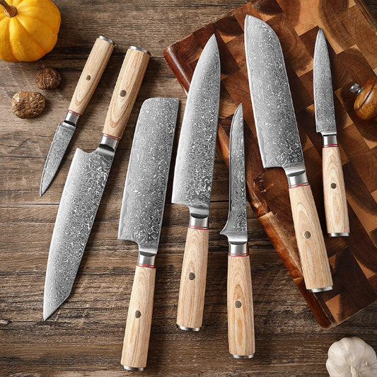 set couteaux de cuisine 7 pièces