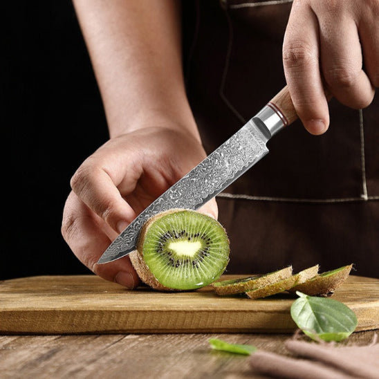 set couteaux de cuisine tranche kiwi