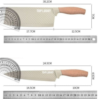set de couteau de cuisine couteau du chef et boucher