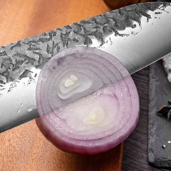 set de couteau de cuisine tranche oignon